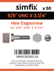 Simfix product label - 931UA458083-T