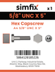 Simfix product label - 931UA458127-D