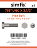 Simfix product label - 931UA478089-D