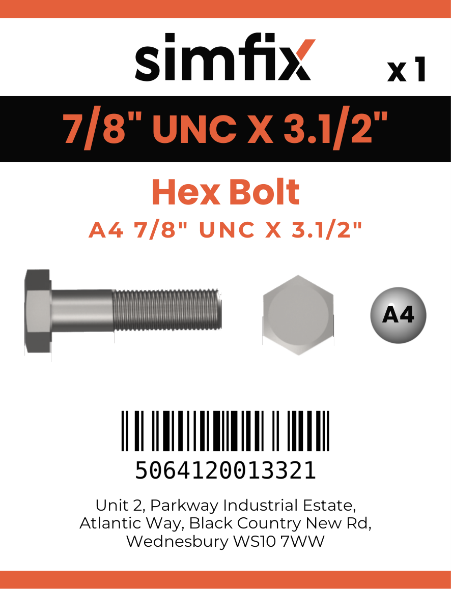Simfix product label - 931UA478089-D