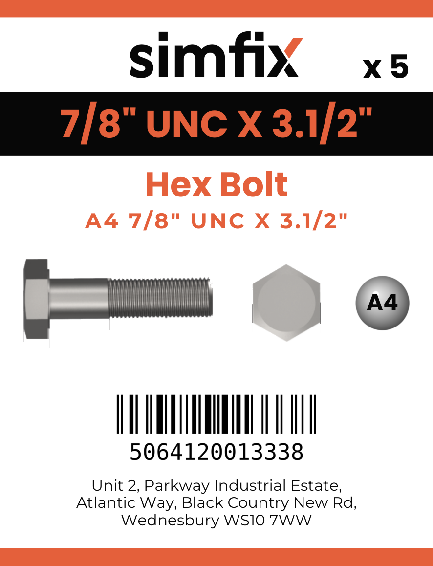 Simfix product label - 931UA478089-T