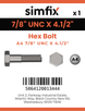 Simfix product label - 931UA478114-D