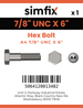 Simfix product label - 931UA478152-D