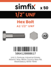 Simfix product label - 931UFA212064-T