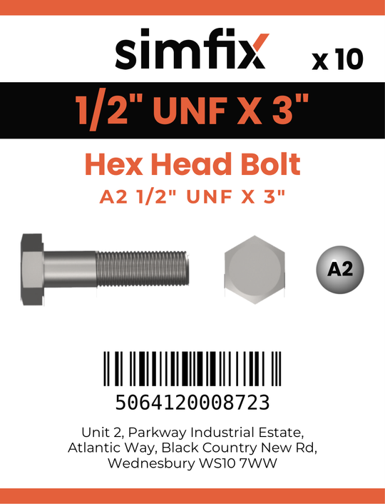 Simfix product label - 931UFA212076-D