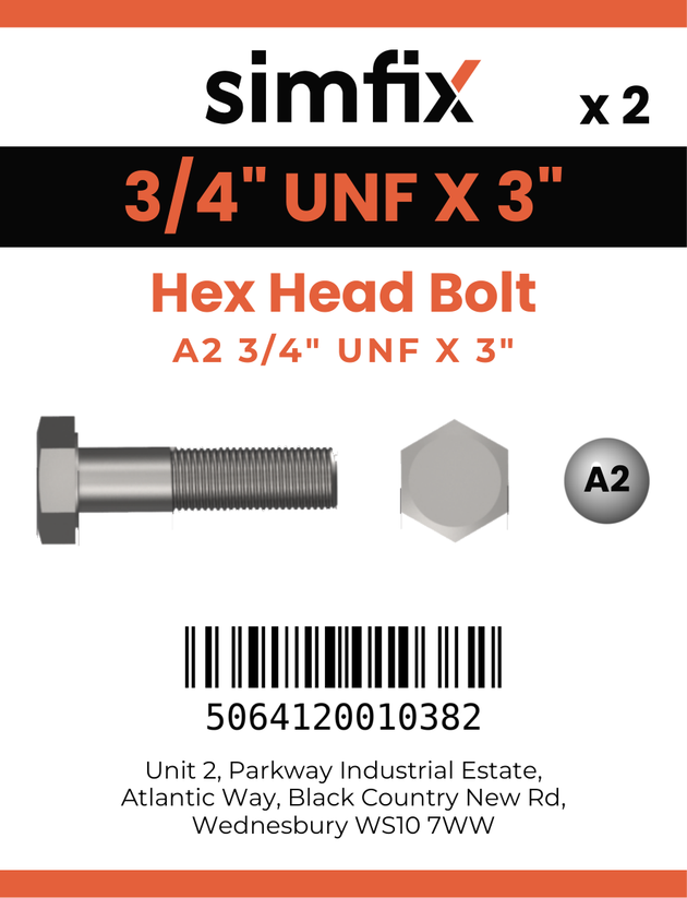 Simfix product label - 931UFA234076-D