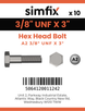 Simfix product label - 931UFA238076-D