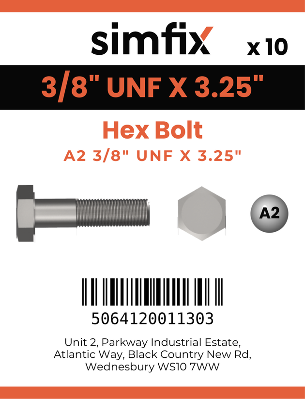 Simfix product label - 931UFA238083-D