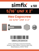 Simfix product label - 931UFA2516051-T