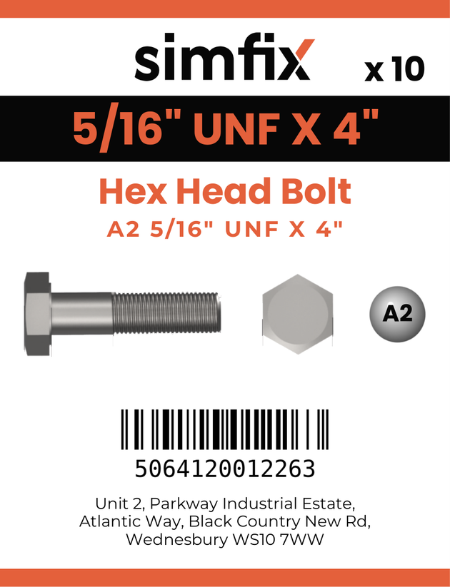 Simfix product label - 931UFA2516102-D