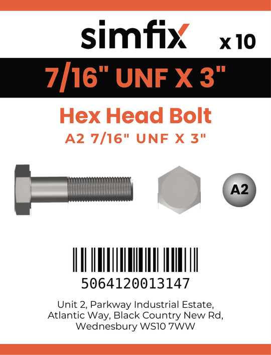 Simfix product label - 931UFA2716076-D