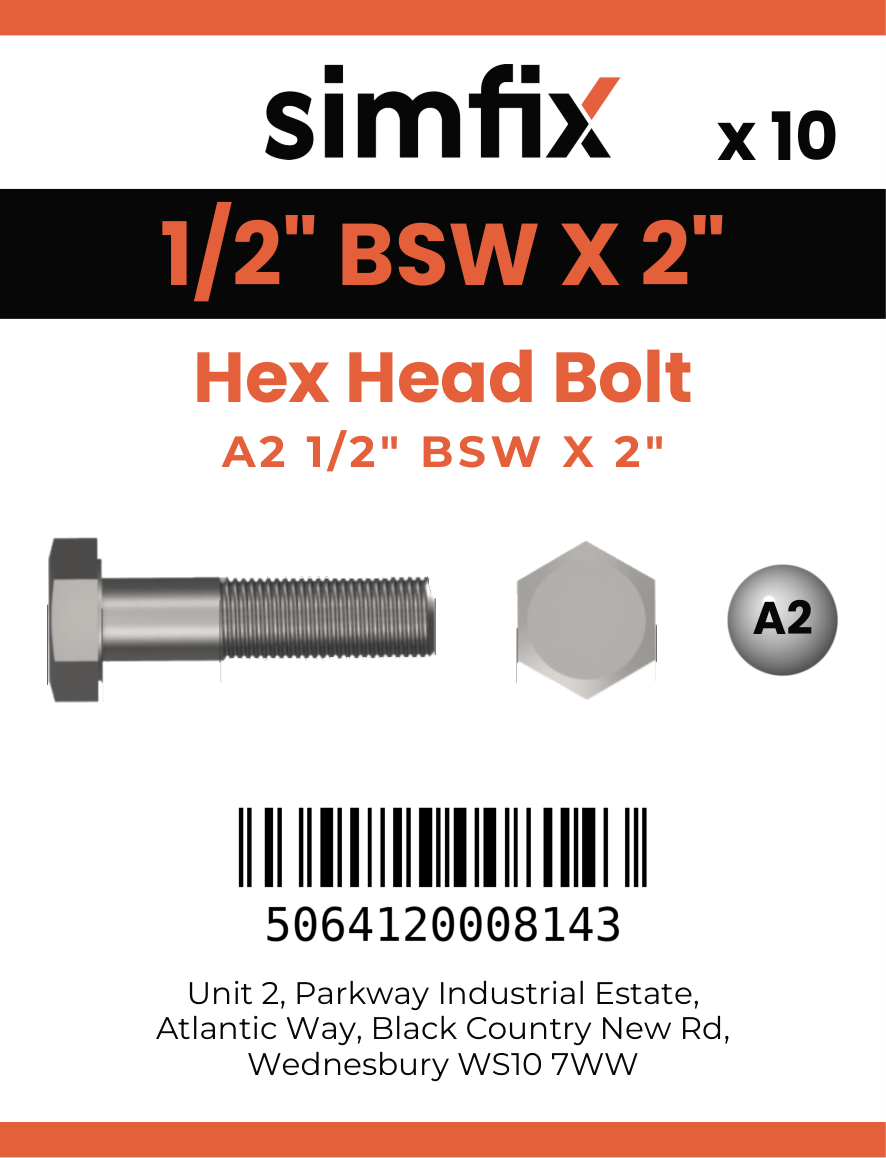 Simfix product label - 931WA212051-D