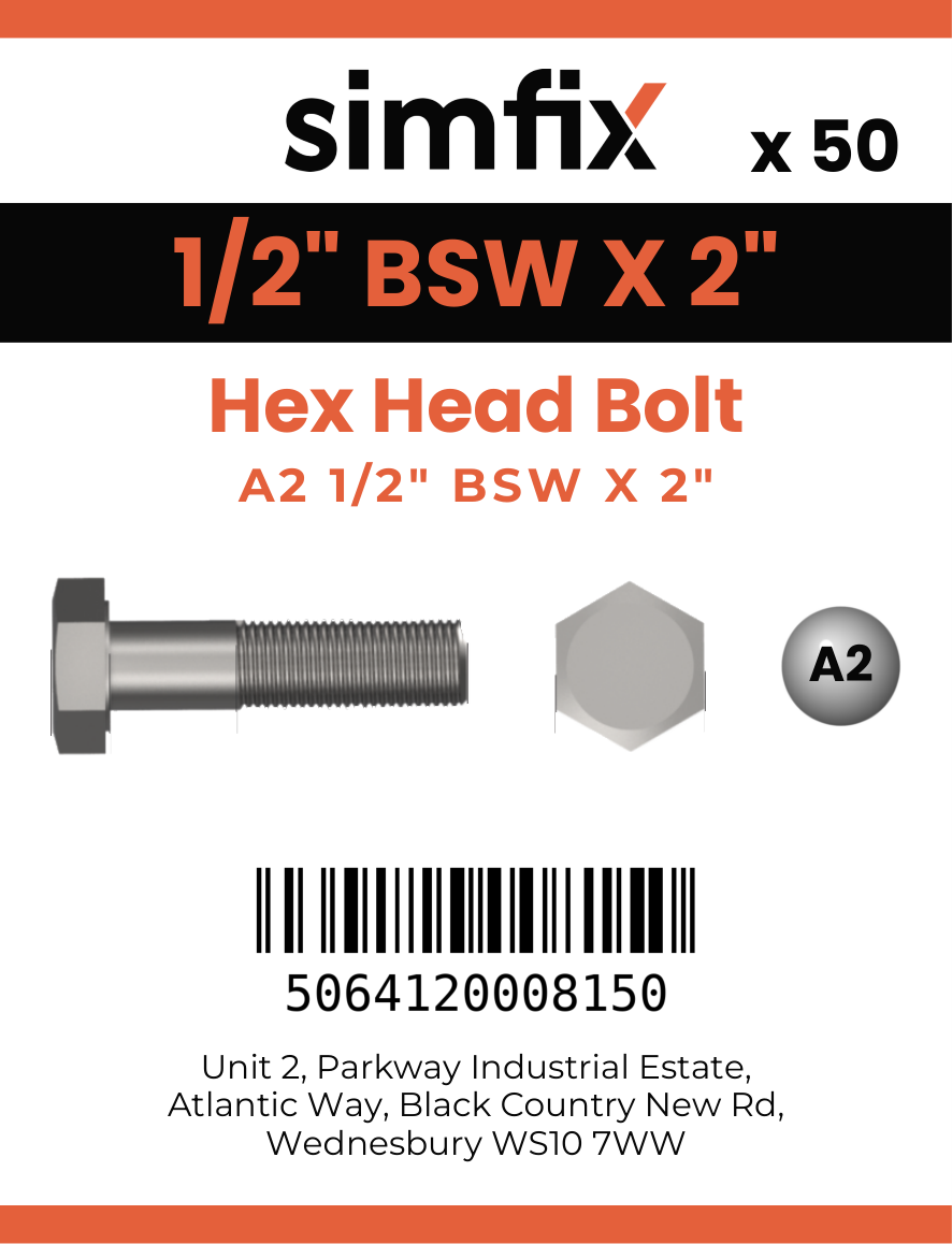 Simfix product label - 931WA212051-T
