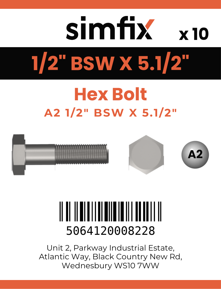 Simfix product label - 931WA212140-D
