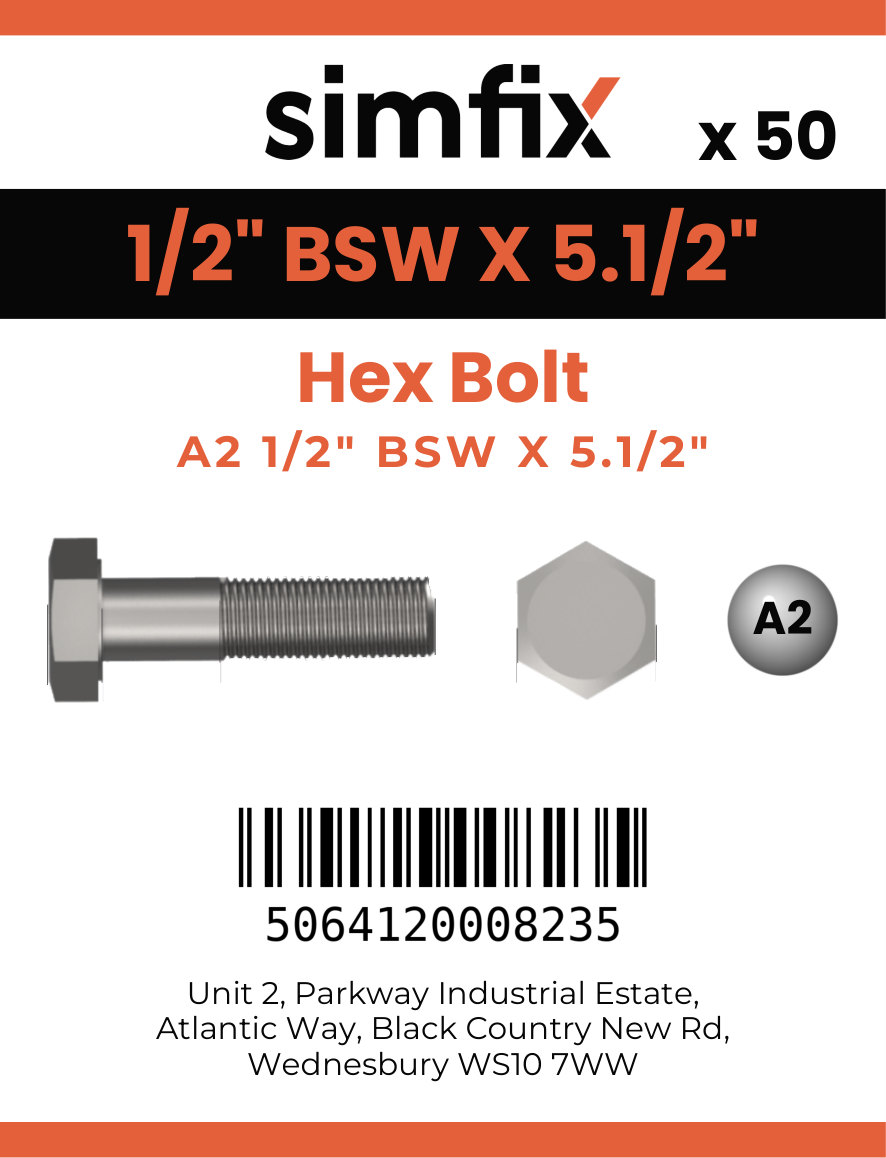 Simfix product label - 931WA212140-T