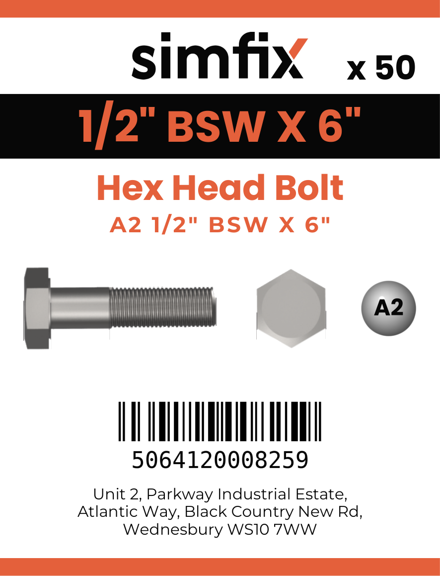 Simfix product label - 931WA212152-T