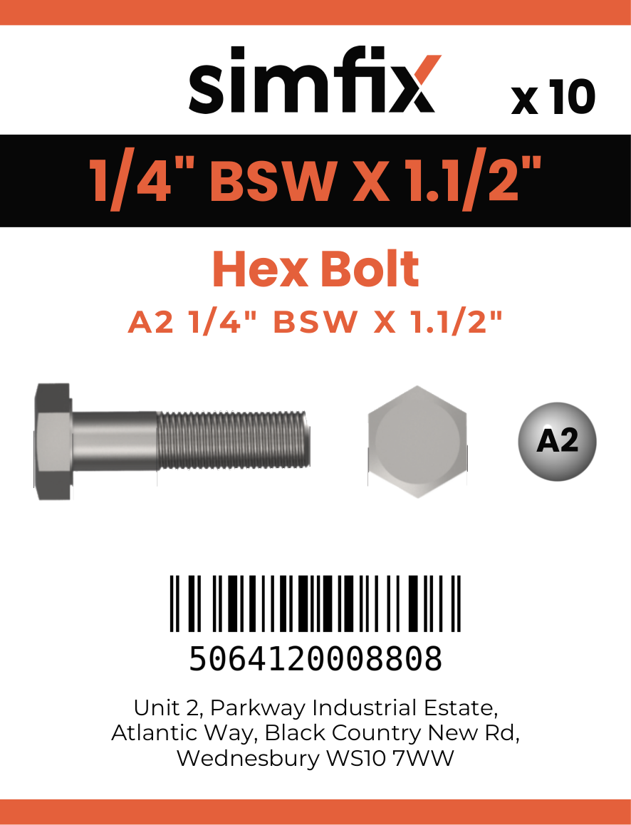 Simfix product label - 931WA214038-D