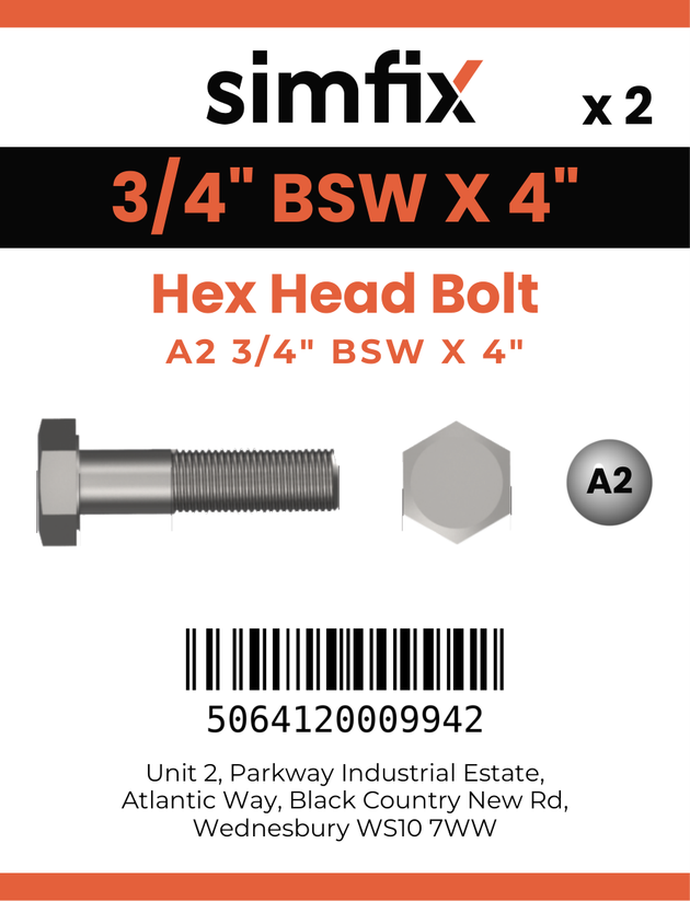 Simfix product label - 931WA234102-D