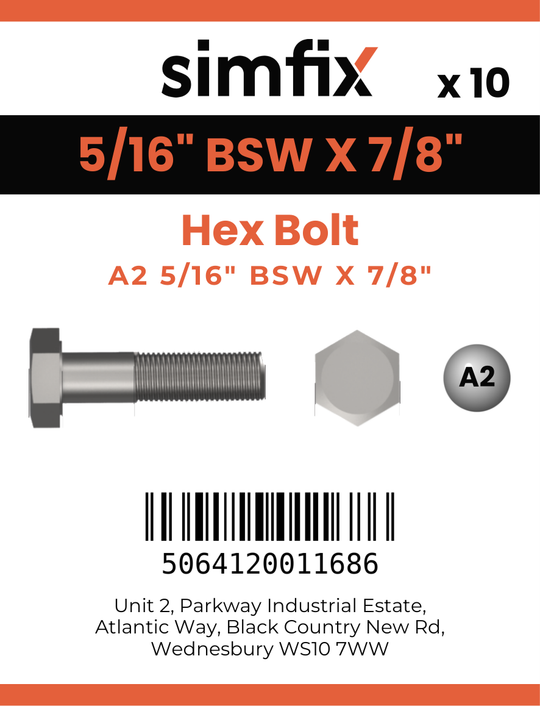 Simfix product label - 931WA2516022-D