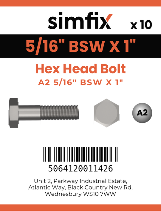 Simfix product label - 931WA2516025-D