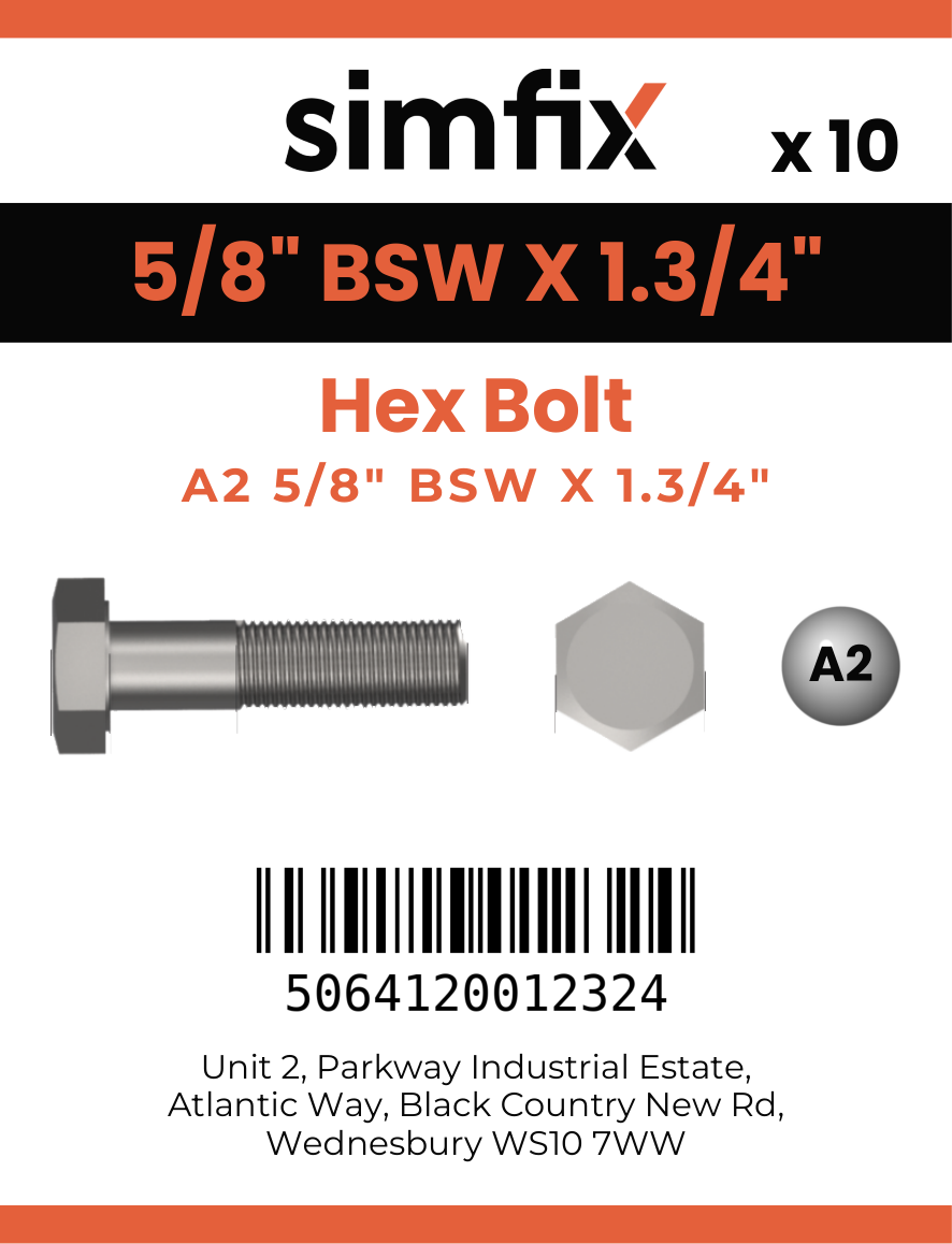 Simfix product label - 931WA258045-D