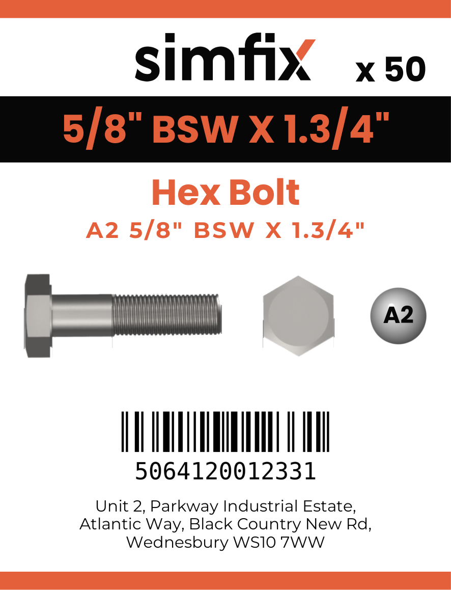 Simfix product label - 931WA258045-T