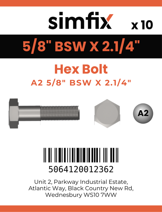 Simfix product label - 931WA258057-D