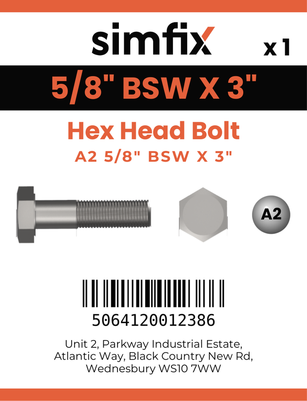 Simfix product label - 931WA258076-D