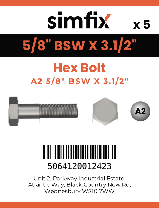 Simfix product label - 931WA258089-D