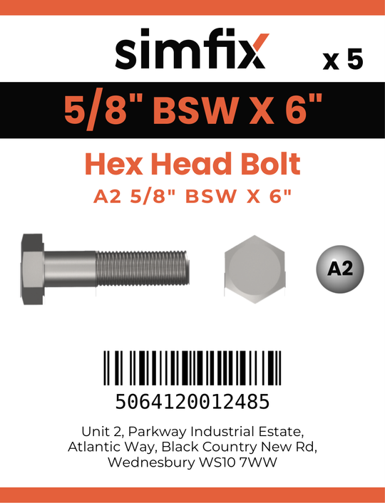 Simfix product label - 931WA258152-D