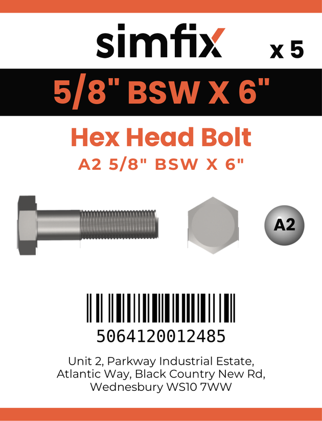 Simfix product label - 931WA258152-D