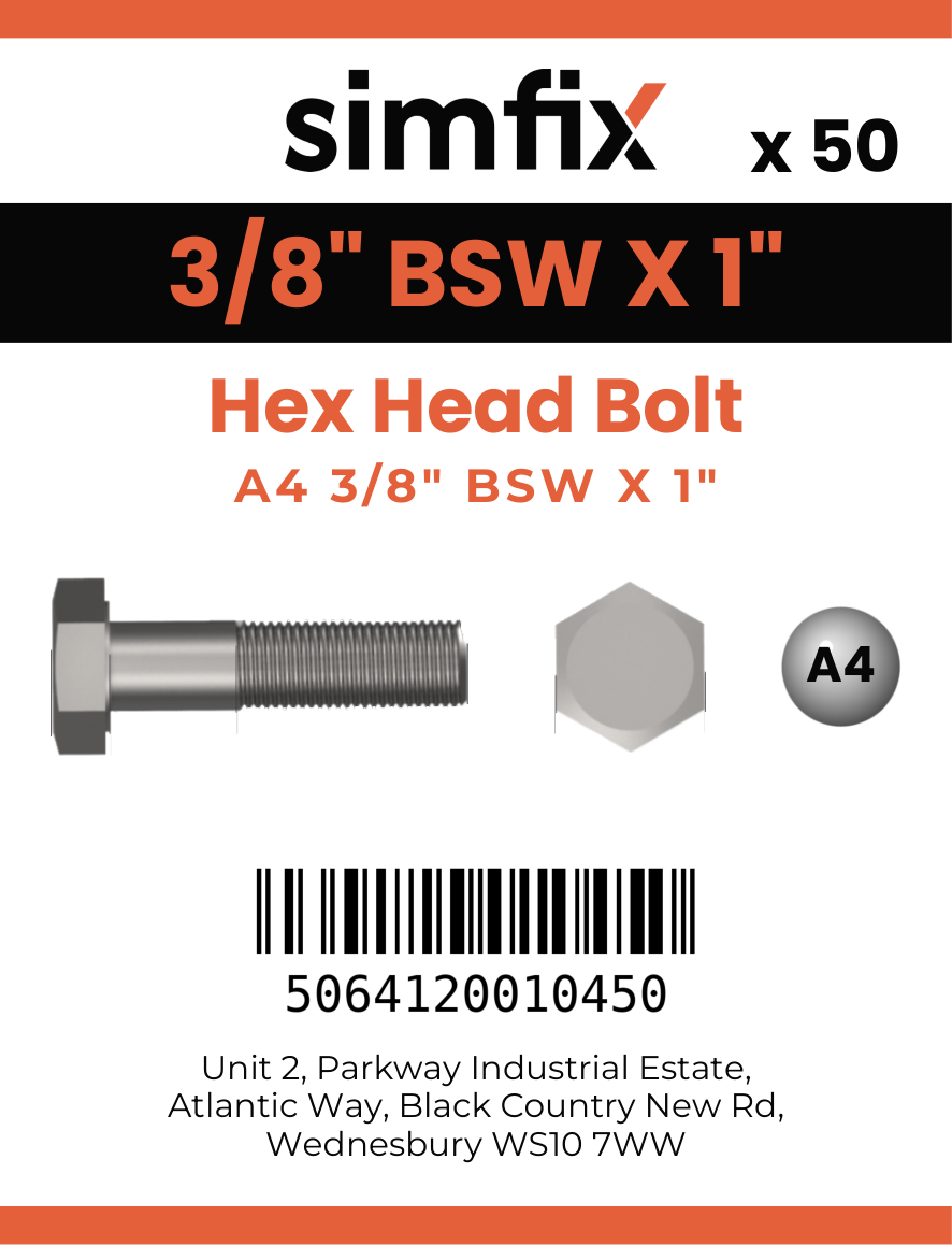Simfix product label - 931WA438025-T