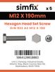 Simfix product label - 933A21219070-D