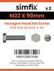 Simfix product label - 933A22209070-D