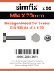 Simfix product label - 933A41407070-T