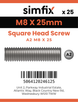 Simfix product label - 933SQA208025-D