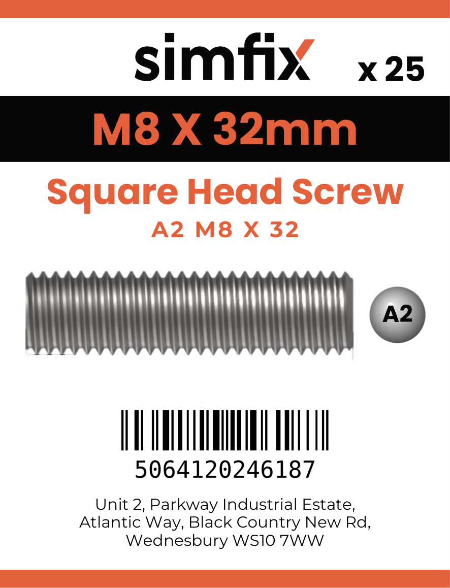 Simfix product label - 933SQA208032-D