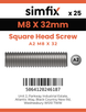 Simfix product label - 933SQA208032-D