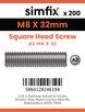 Simfix product label - 933SQA208032-T