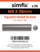 Simfix product label - 933SQA208038-D