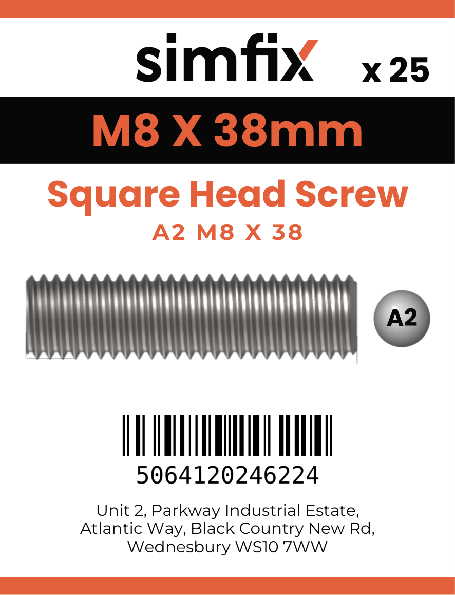 Simfix product label - 933SQA208038-D
