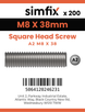 Simfix product label - 933SQA208038-T
