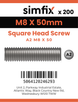 Simfix product label - 933SQA208050-T