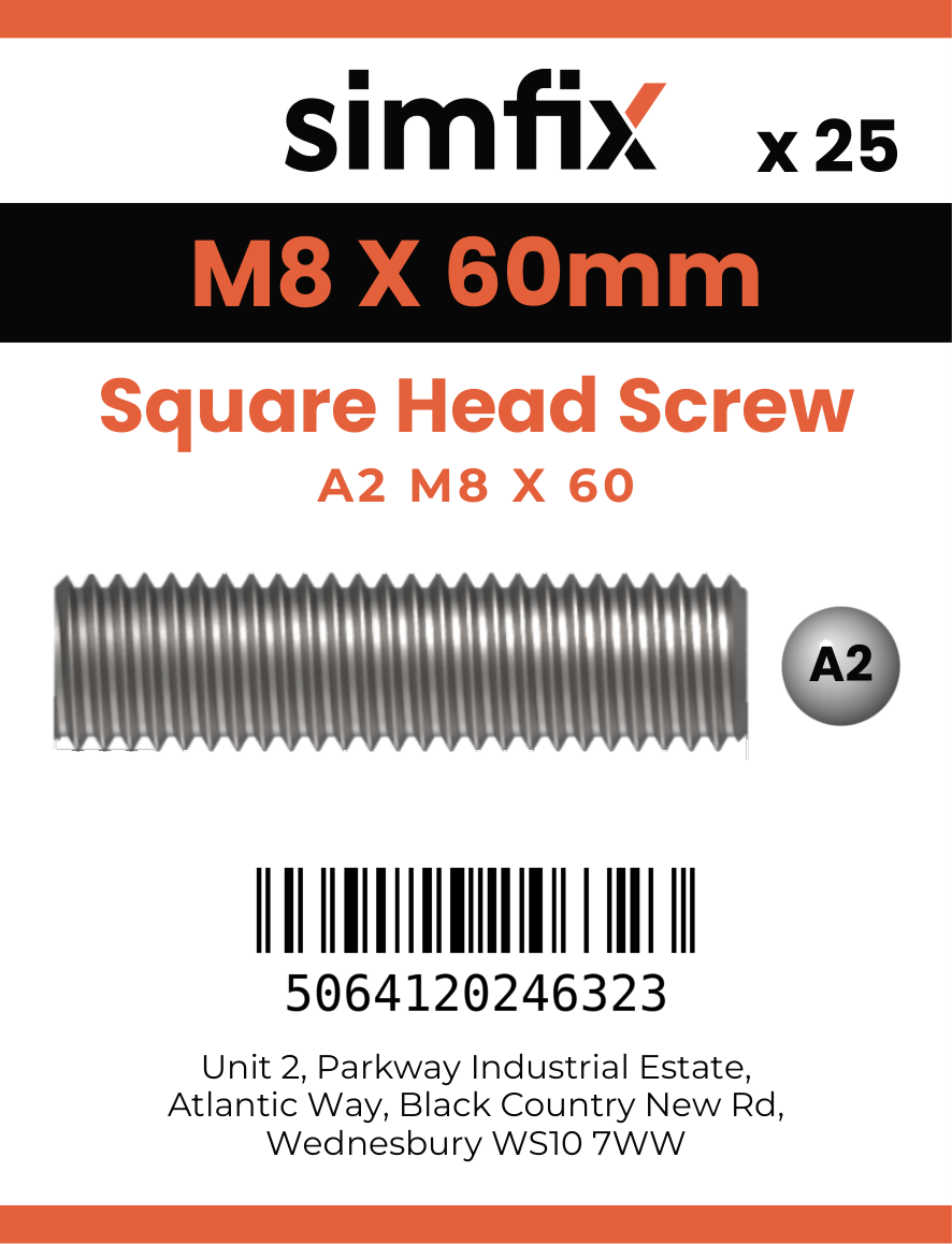 Simfix product label - 933SQA208060-D