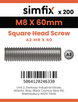 Simfix product label - 933SQA208060-T