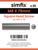 Simfix product label - 933SQA208075-D