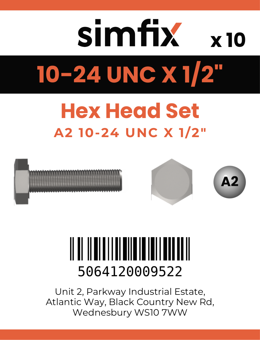 Simfix product label - 933UA21024013-D
