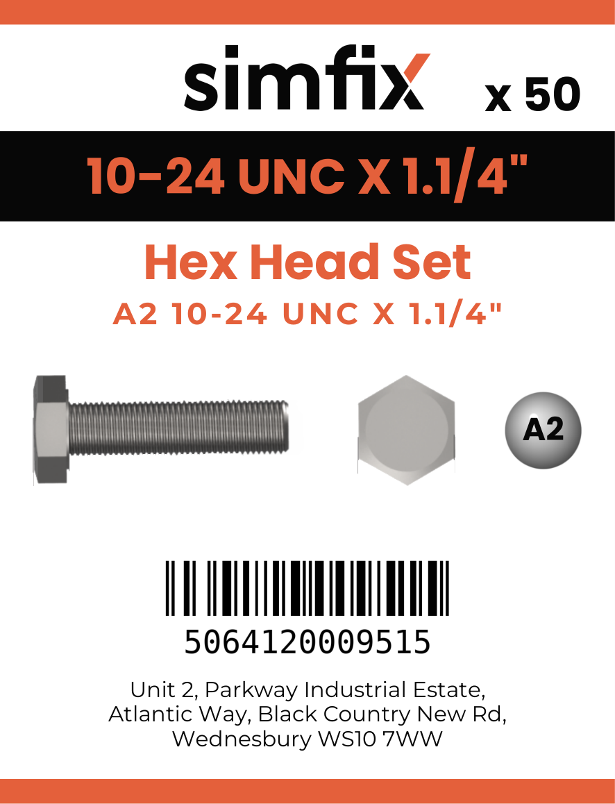 Simfix product label - 933UA21024032-T