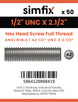 Simfix product label - 933UA212064-T