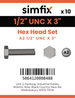 Simfix product label - 933UA212076-D